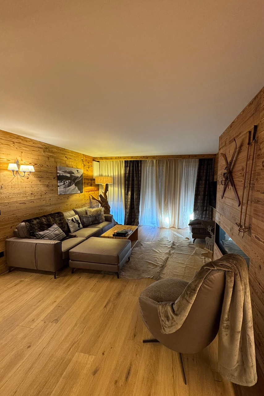 Leo's Chalet Wohnzimmer