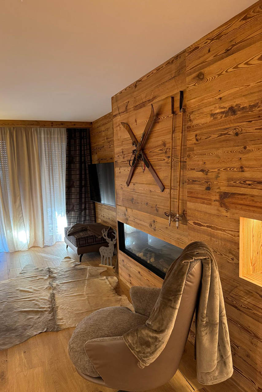 Leo's Chalet Wohnzimmer