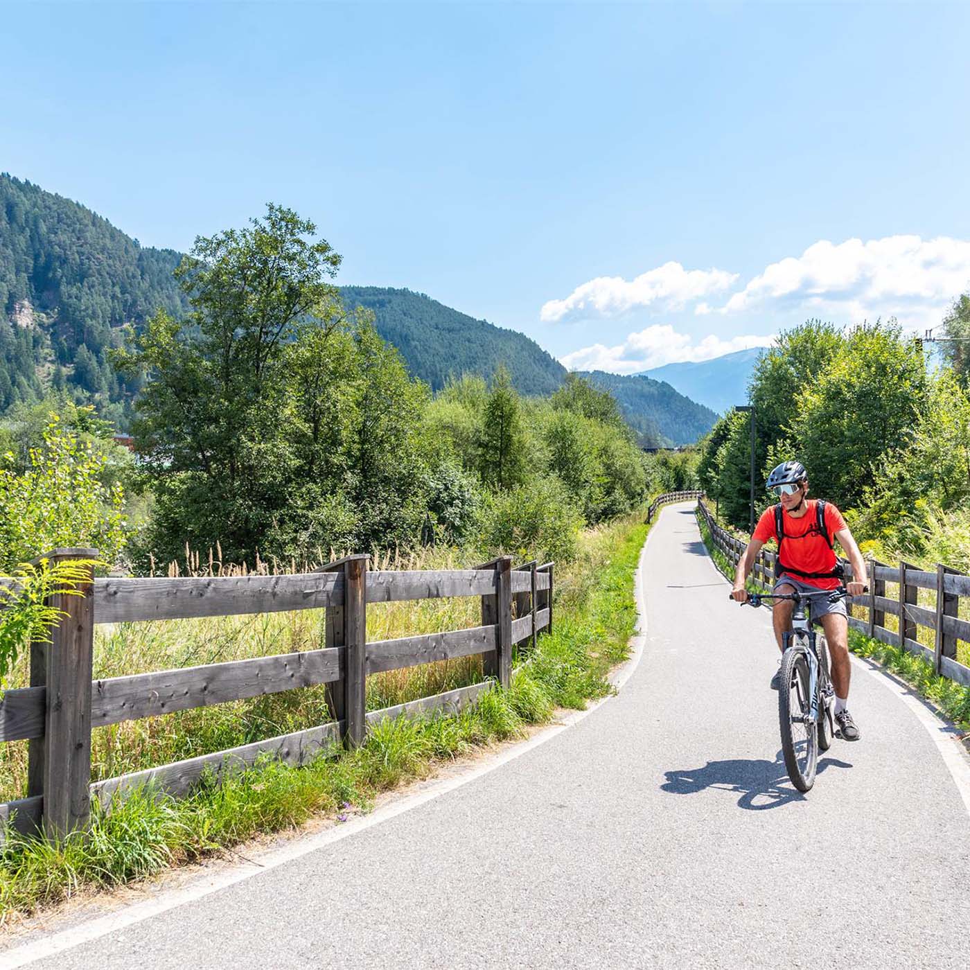 Radfahren im Pustertal