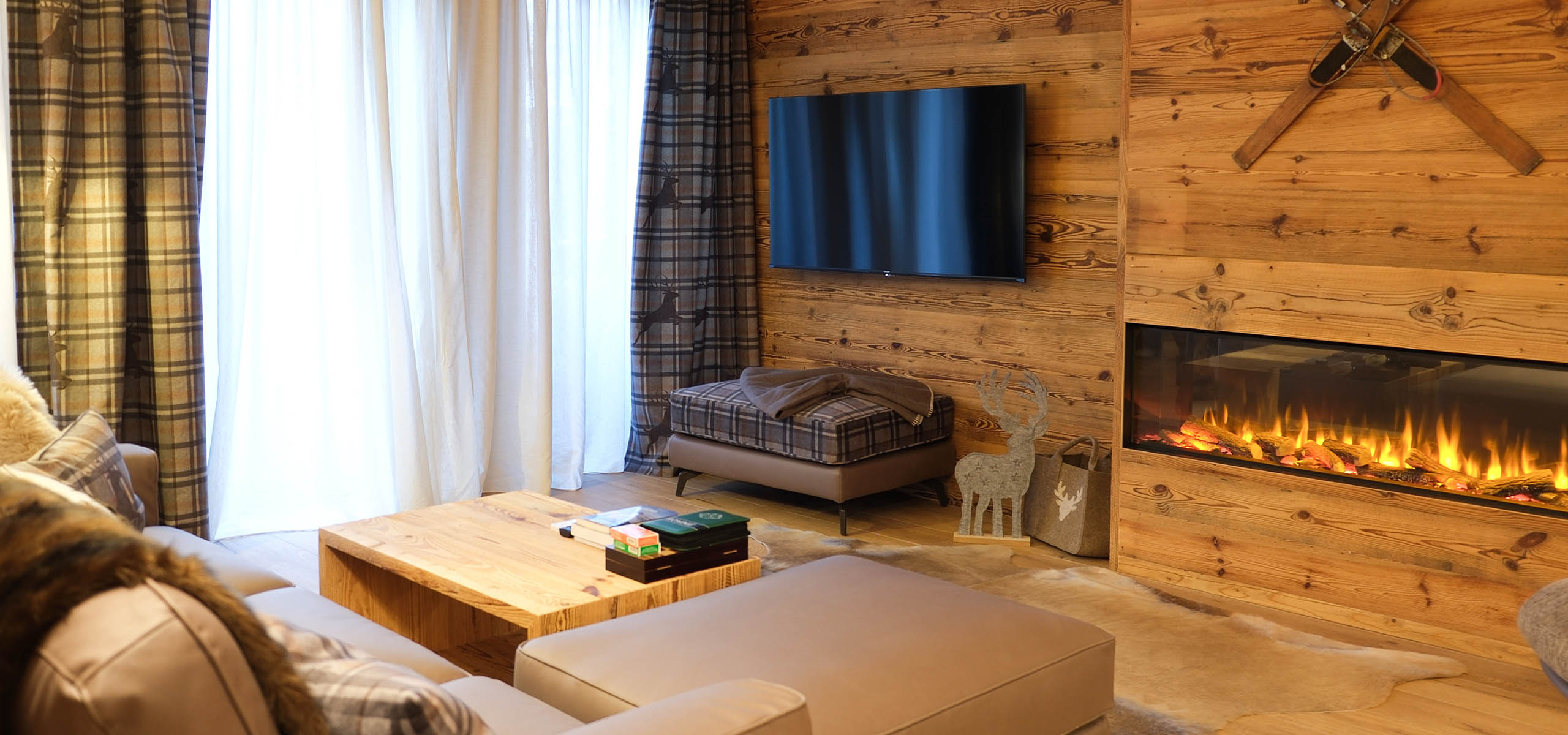 Leos Chalet Wohnzimmer